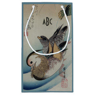 Japanische Kunst individuell gestaltete Geschenkta Kleine Geschenktüte