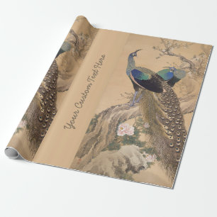 Japanische Kunst individuell verpackt in Geschenkp Geschenkpapier