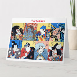 Japanische Kunst Karte