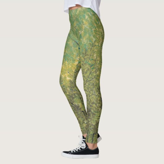 Japanische Kunst-Leggings Leggings (Links)
