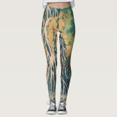 Japanische Kunst-Leggings Leggings (Vorderseite)