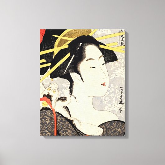 Japanische Kunst Leinwanddruck (Vorderseite)