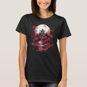 Japanische Kunst Nihonga Traditionelle japanische  T-Shirt