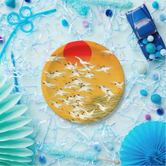 Japanische Kunst Pappteller (Party)