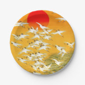 Japanische Kunst   Pappteller (Vorderseite)