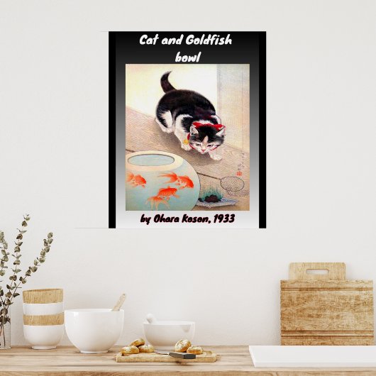 Japanische Kunst Poster (Küche)