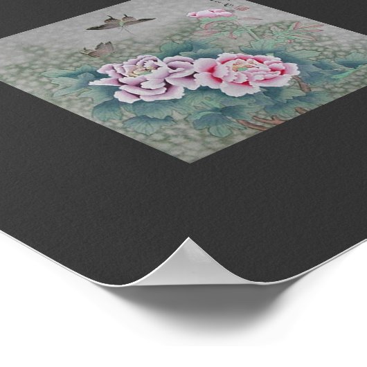 Japanische Kunst Poster (Ecke)