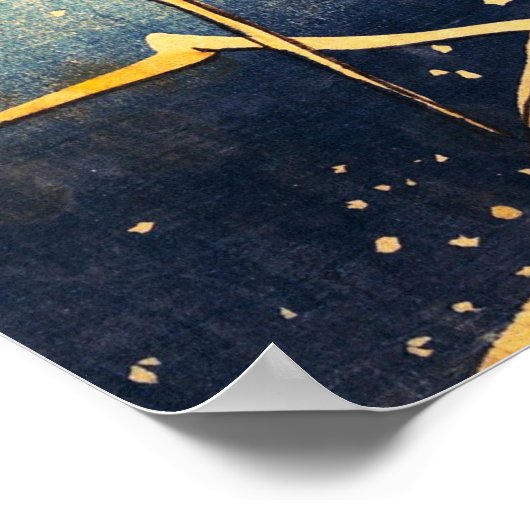 Japanische Kunst Poster (Ecke)