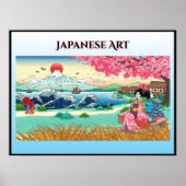 Japanische Kunst Poster (Vorne)