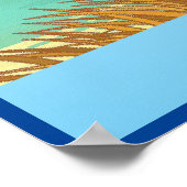 Japanische Kunst Poster (Ecke)