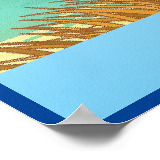 Japanische Kunst Poster (Ecke)