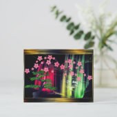 Japanische Kunst Postkarte (Stehend Vorderseite)