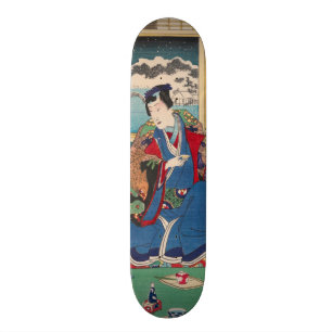 Japanische Kunst-Skateboards Skateboard