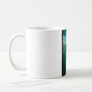 Japanische Kunst Tasse - Katze & Luftballons Ölmal