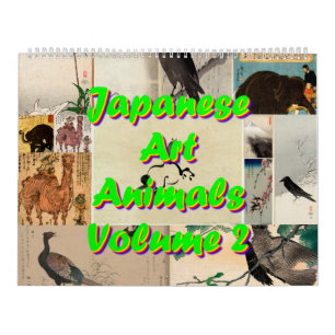 Japanische Kunst - Tiere Band 2 Kalender