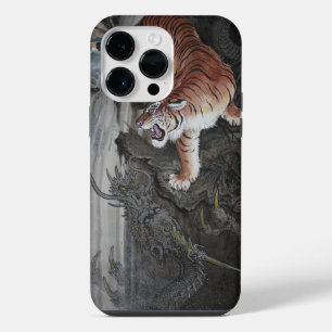 Japanische Kunst Tiger Phone Case Iconic Art Cover iPhone 14 Pro Max Hülle