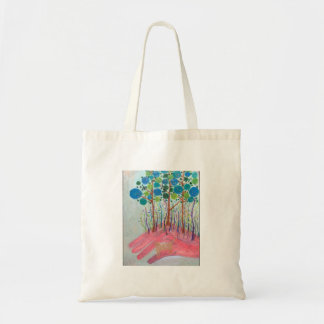 Japanische Kunst-Tragetasche - Wald-Ölgemälde Tragetasche