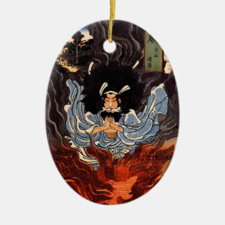 Japanische Kunst-Verzierung Keramikornament
