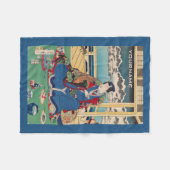 Japanische Kunstdecke Fleecedecke (Vorderseite (Horizontal))