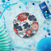 Japanische Kunstgestaltung Pappteller (Party)