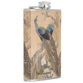 Japanische Kunstgewohnheitsflasche Flachmann (Rechts)