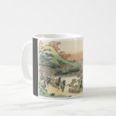 Japanische Kunstschale Kaffeetasse (Vorderseite Links)