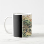 Japanische Kunstschale Kaffeetasse (Links)