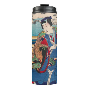 Japanische Kunsttrommel Thermosbecher