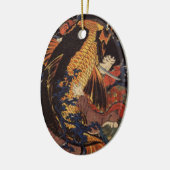 Japanische Kunstverzierung Keramikornament (Links)