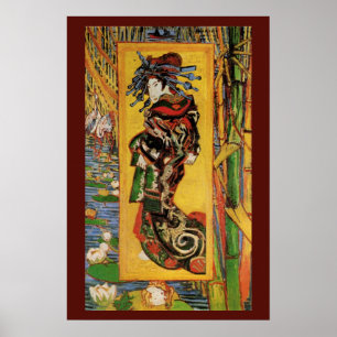 Japanische Kurtisane Oiran von Vincent van Gogh Poster