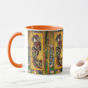 Japanische Kurtisane Oiran von Vincent van Gogh Tasse
