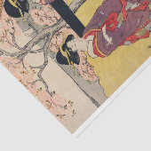 JAPANISCHE LADIEN MIT CHERRY BLOSSOM Tissue Seidenpapier (Ausschnitt)