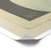 Japanische Lady Holding Cage of Fireflies - 1931 Poster (Ecke)