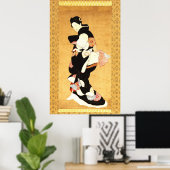 Japanische Lady Poster (Heimbüro)