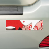 Japanische Lady Tea Bewirtung der Zeremonie Kunstd Autoaufkleber (Auf Auto)