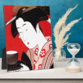 Japanische Lady Tea Bewirtung der Zeremonie Kunstd Fotoplatte (Seite)