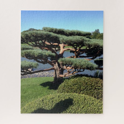 Japanische Landscap Garten Bonsai Tree Natureurozg Puzzle (Vertikal)