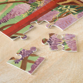 JAPANISCHE Landschaft | Hirsch | Tempel Puzzle (Seite)