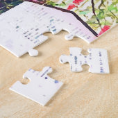 Japanische Landschaft Laterne Sakura Puzzle (Seite)