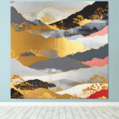 Japanische Landschaft Leinwanddruck (Insitu (Holzboden))