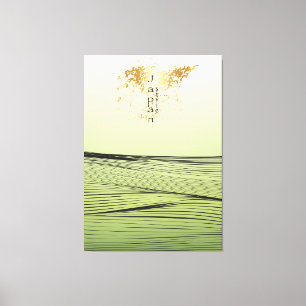 Japanische Landschaft Leinwanddruck