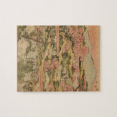 Japanische Landschaft Puzzle (Horizontal)