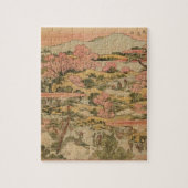 Japanische Landschaft Puzzle (Vertikal)