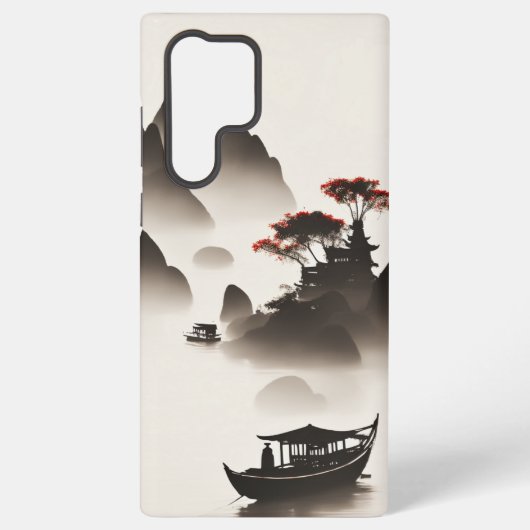  Japanische Landschaft  -  Samsung Galaxy Hülle (Rückseite)