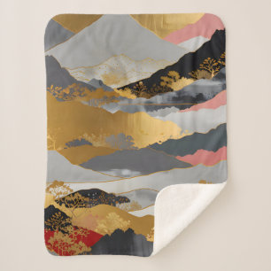 Japanische Landschaft Sherpadecke