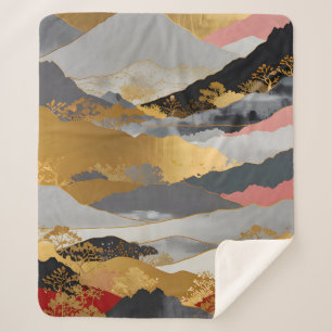 Japanische Landschaft Sherpadecke