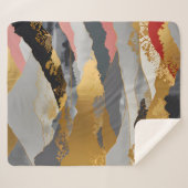 Japanische Landschaft Sherpadecke (Vorderseite (Horizontal))