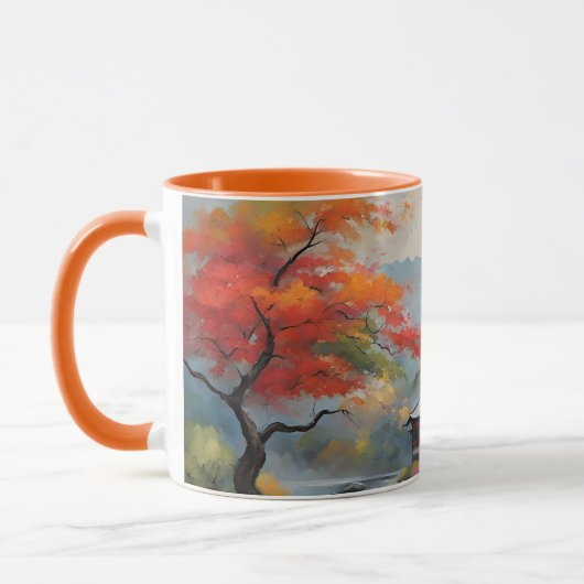 Japanische Landschaft Tasse (Links)