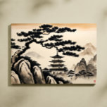 Japanische Landschaft Tinte Malerei Leinwanddruck<br><div class="desc">Die japanische Landscape Ink Painting Canvas Print ist vollständig anpassbar und einzigartig,  um an Zuhause- und Bürowänden zu hängen. Entworfen von Norman.R.</div>