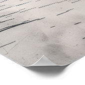 Japanische Landschaftliche Silhouette Poster (Ecke)